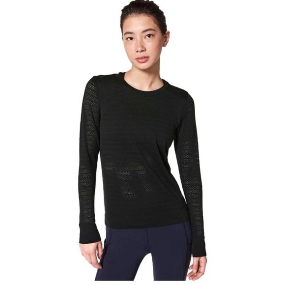 Breeze by LS Black Lulu Lemon Top Size 4 - Picture 1 of 5